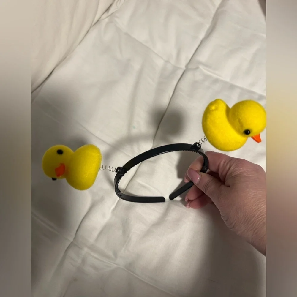 Headband with two ducks Adorable!!